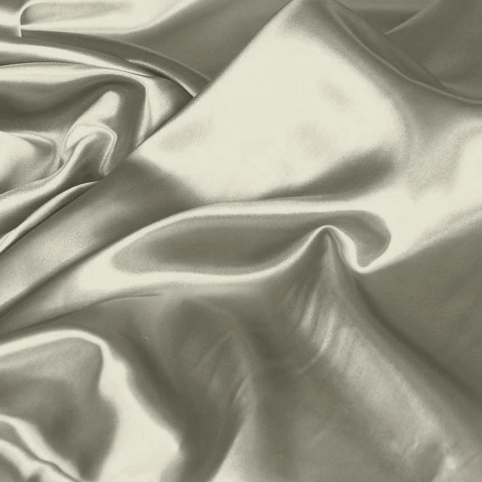 grau Futterstoff Futtertaftf 100% VISKOSE edler Taft mit Glanz Meterware - Bild 1 von 1