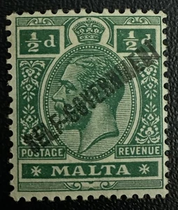 Malta Stamp #77 MNH-OG 1/2p Green KGV Self-Government - Picture 1 of 2