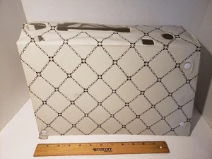 Vintage BROTHER Sewing Machine Cover Vinyl Snaps Crown Model G RARE - Picture 1 of 11