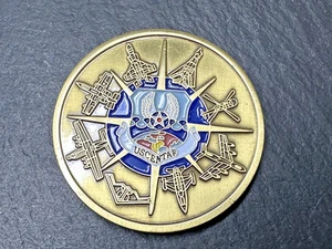 USCENTAF 1.5" CHALLENGE COIN ALION SCIENCE & TECHNOLOGY I1005 - Picture 1 of 7
