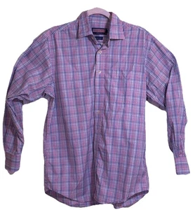 Vineyard Vines Herren Medium Hemd Langarm Button Down Mehrfarbig Auf Weiß - Bild 1 von 5