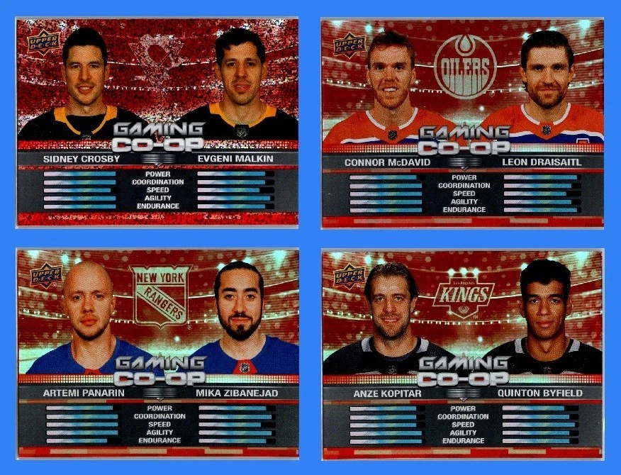 2024-25 Upper Deck Series 1 GAMING CO-OP Insert BASE + SPECKLED **U-Pick List** - Image 1 of 1