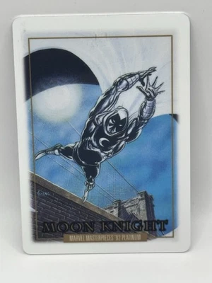 2024 Upper Deck Marvel Masterpieces '92 Metallurgy Moon Knight #51 - Image 1 of 2