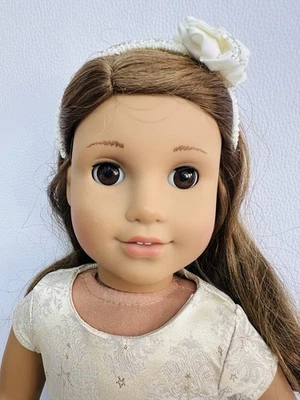 MUÑECA AMERICAN GIRL MARISOL LUNA 4 L03 Pleasant Company 18” Vestido Crema Hispano Foto 1 de 4