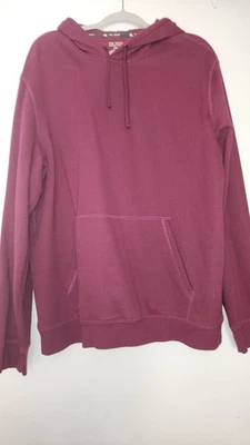Sudadera con Capucha Tek Gear Para Hombre Borgoña Talla XXL Excelente Estado Usada Foto 1 de 2