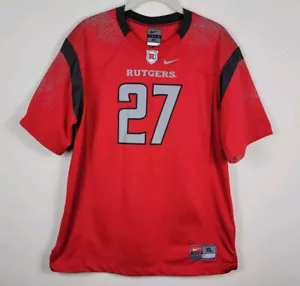 Camiseta de fútbol Rutgers Scarlet Knights #27 Nike Team NCAA juvenil talla XL - Imagen 1 de 19