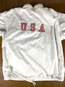 Vintage Aristo Jac Long Sleeve Button Up USECA Elite Gymnastics Jacket Medium - Picture 1 of 6