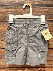 Levi's LIttle Boys' Cotton Cargo Shorts 818658-K1J New B2(A49T) - Picture 1 of 3