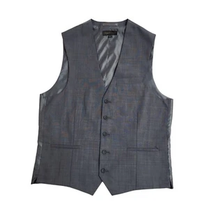 Aspen & Court Grey 3 Pocket Smart Formal Waistcoat UK Men's M 40" - Picture 1 of 4