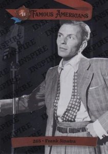 2021 FAMOUS AMERICANS INSPIRE FOIL PARALLEL - FRANK SINATRA /150 #265 - Picture 1 of 1