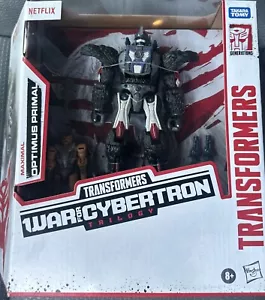 ⚡️Transformers War Cybertron Trilogy Netflix Maximal Optimus Primal & Rattrap - Foto 1 di 2