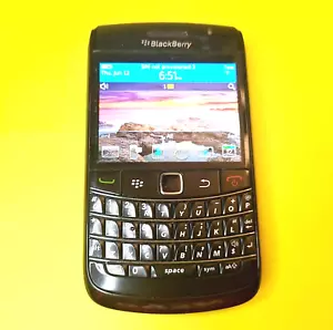 FULLY WORKING UNLOCKED BLACKBERRY BOLD 9780 QWERTY CELL PHONE BELL TELUS ROGERS - Afbeelding 1 van 9