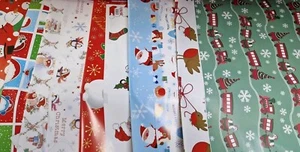 20 SHEETS CUTE SMALL CHILDREN CHRISTMAS GIFT WRAP  CHILDRENS QUALITY CUTE DESIGN - Picture 1 of 1