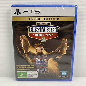 Bassmaster Bass Master Fishing 2022 Deluxe Edition Playstation 5 PS5 Game Sealed
