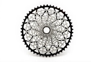 Garbaruk Wide-Range 11-Speed Cassette, SRAM XD, 10-50T, Black - Picture 1 of 6
