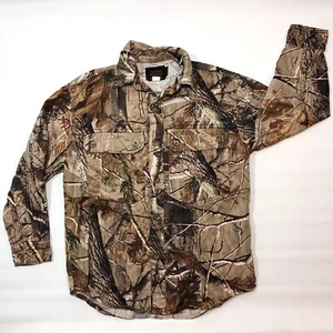 Game Winner Boys Size M Shirt Camouflage Hunting Pullover Button down Youth - Picture 1 of 5