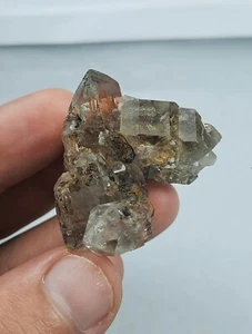 Rutile Included Quartz Cluster With Unique Formation - Zagi Mountains Pakistan. - Picture 1 of 12