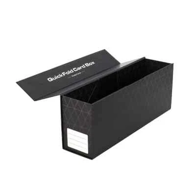 Trading Card Storage Box - Magnetics Closure Fits GRADED CARDS Quick Fold Box - Image 1 of 4