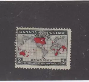 CANADÁ (MK5936) # 85 F-MNG DELGADO 2 quilates CENTAVO FRANQUEO / 3 'MARCAS FLASH EN LÍNEA CV $35 - Imagen 1 de 1