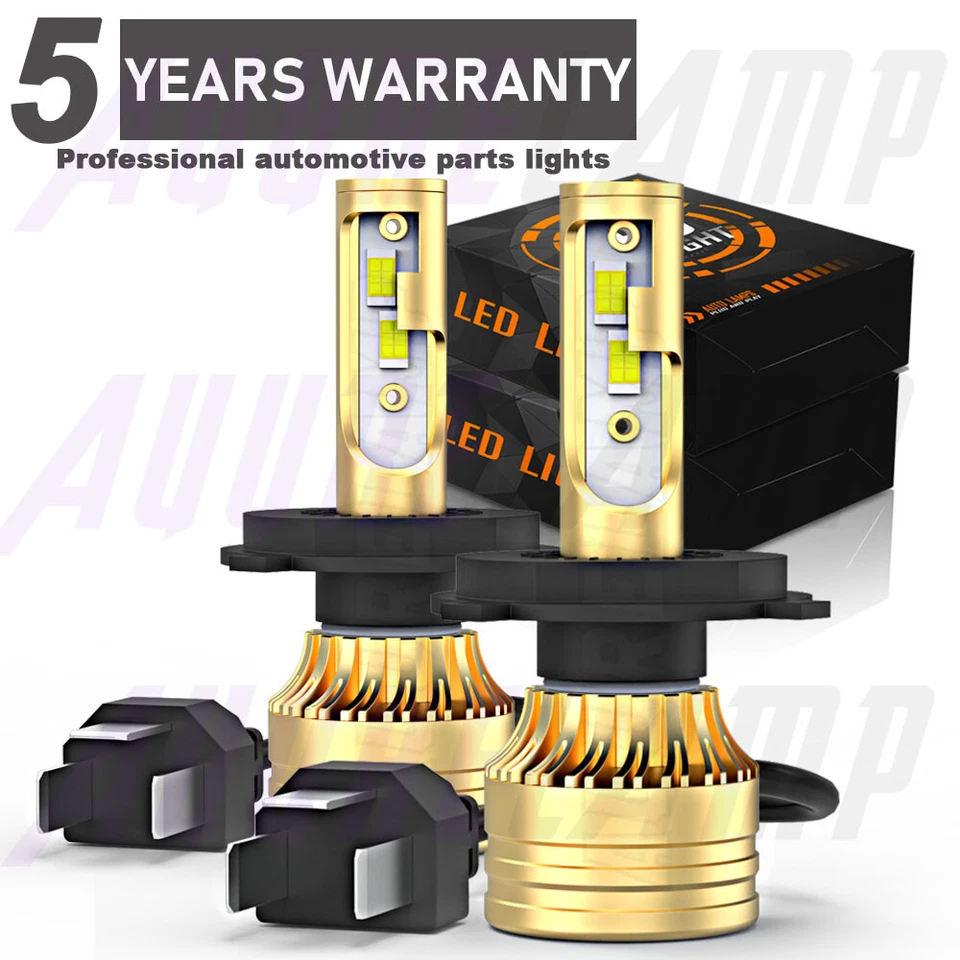 For Toyota FJ Cruiser 2014-2007 LED Headlight Kit Car H4 9003 High Low Beam Bulb Foto 1 de 4