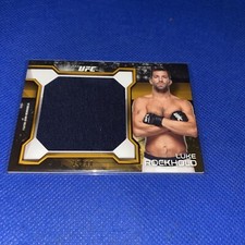 2016 Topps UFC Knockout Fight Mat Relics Gold /88 Luke Rockhold #FMR-LR