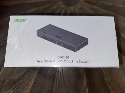 Estación de Acoplamiento Universal Acer 15 en 1 USB-C Triple Pantalla 4k Foto 1 de 3