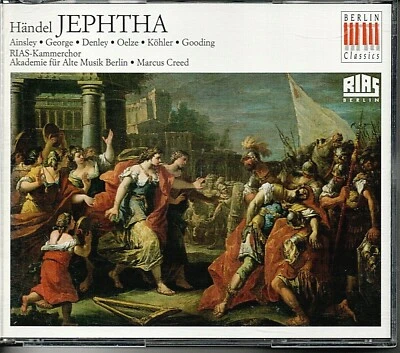 3CDs Händel JEPHTA Akademie für Alte Musik Berlin Marcus Creed (C1129)  - Bild 1 von 3