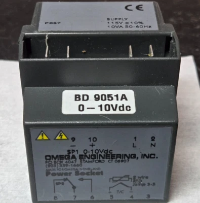 Omega SP1 Power Socket for CN9000 series controllers - Image 1 of 4