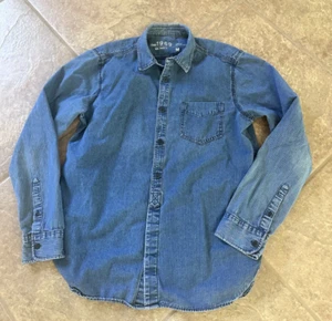 GAP 1969 Jeanshemd Herren M blau langarm weich RN 54023, M - Bild 1 von 7