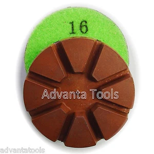 3” Metal Bond Diamond Polishing Pad for Concrete Floor – 16 Grit - Picture 1 of 2