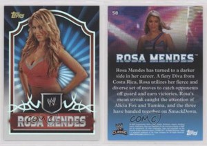 2011 Topps WWE Classic Rosa Mendes #58