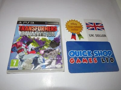 Transformers Devastation (Sony PlayStation 3~PS3, new sealed uk pal - Image 1 of 4