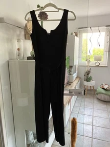 Overall Jumpsuit Schwarz 7/8 - Bild 1 von 3