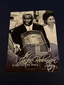 2015 Topps The Jackie Robinson Story #JR-9 Call to The Hall Dodgers - Bild 1 von 2