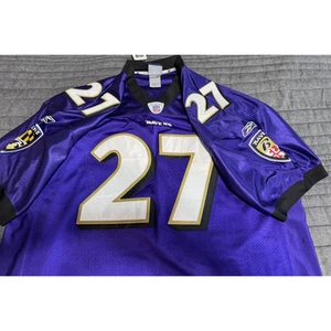 NWT 2008 Ray Rice NFL Baltimore Ravens Authentic Reebok Home Jersey Sewn 52 2XL - Picture 1 of 15