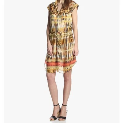 DA NANG 真丝连衣裙小号全新无标签 — 第 1/4 张图片