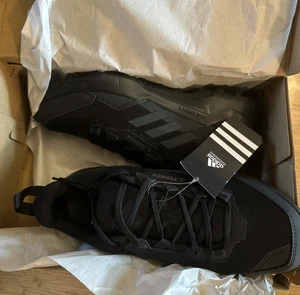 Adidas Terrex Ax4 Primegreen Black Carbon Men's Shoes FY9673- Mens 9- New w Tags - Picture 1 of 5