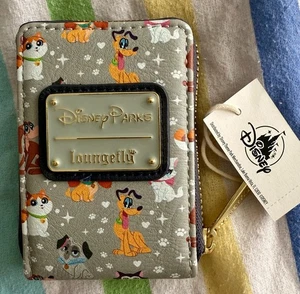 Disney Loungefly Pet (Pluto, Lady etc…) Credit Card Wallet - Picture 1 of 5