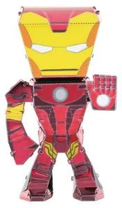 Fascinaciones Metal Tierra Leyendas Iron Man Corte Láser Color 3D Metal Modelo Kit - Imagen 1 de 2