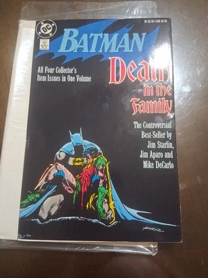 DC Comics Batman A Death in the Family Graphic Novel First Printing 1st 1988 - Image 1 of 4