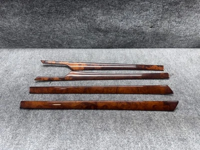 MERCEDES W215 CL55 CL65 CL600 AMG PANEL PUERTA DELANTERA Y TRASERA MOLDURAS MADERA OEM Foto 1 de 4