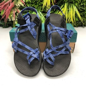 Chaco Z/Cloud X2 Damen-Sandalen Größe 7 überholt blau Zehenschlaufe JCH109040 - Bild 1 von 11