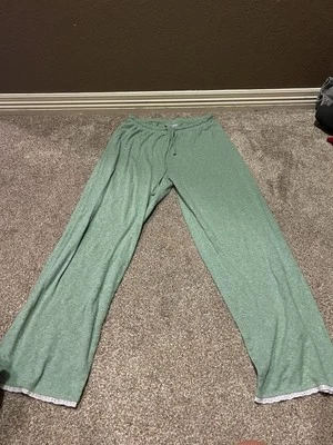 TOMMY HILFIGER Mujer Verde Ropa de Dormir Pantalones Talla S Foto 1 de 3