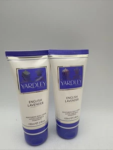 Yardley English Lavender Moisturising Body Lotion 100ml 💜Made In England💜 X 2 - Picture 1 of 7