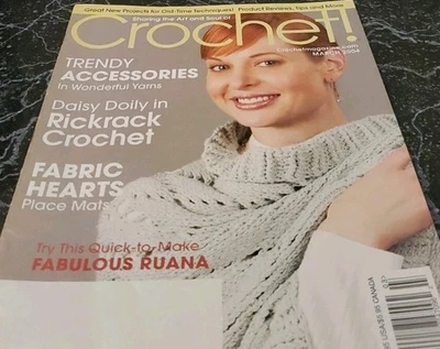 AI7 CROCHET! MAGAZINE, MARCH 2004 - Image 1 of 4