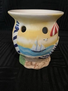 Yankee Candle Nautical tart warmer wax melts beach house decor ocean light house - Picture 1 of 8