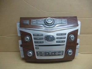 18 19 Infiniti QX80 Radio Navegación Panel de Control de Climatización Placa Frontal Borde 253916gw1b - Imagen 1 de 5