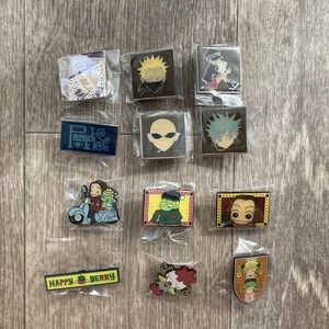 Ai Yazawa Exhibition Pin Badges Complete set of 12 NANA Paradise kiss New fm JPN - Picture 1 of 14
