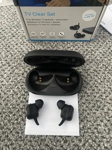 JUEGO DE AURICULARES SENNHEISER TV TRANSPARENTE TVCE1 - Imagen 1 de 8