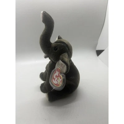Vintage TY Beanie Baby 2000 “Trumpet” Elephant Retired Stuffed Animal - Image 1 of 4